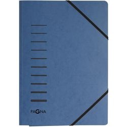 Sorteermap pagna blauw a4