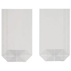 Papstar 12465 buste trasparenti 235 x 145 x 58 mm (a x l x p)