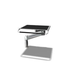 Braccio per monitor bakerelkhuizen bnesplpo argento