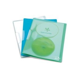 Cartella con clip rapesco a4 5 pezzi