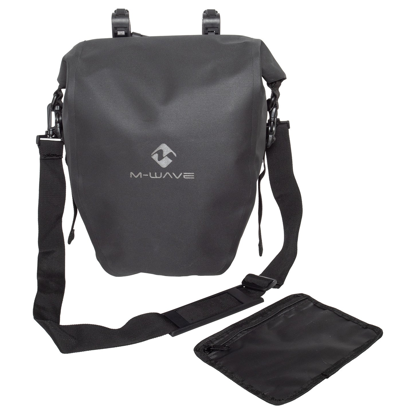 M-wave rough ride ii rack black series pannier bag