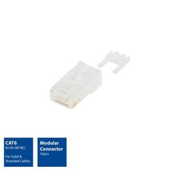 ACT UTP CAT6 Conector modular, RJ45, Bolsa postal