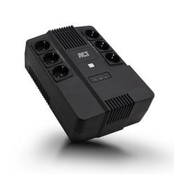 Linea ACT Interactive UPS 600VA con 6 stopcon a terra