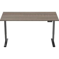 Scrivania sit-stand euroseats nero 800