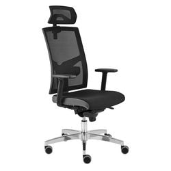 Sedia girevole Bach hammerer vsdp2 tessuto a rete nero