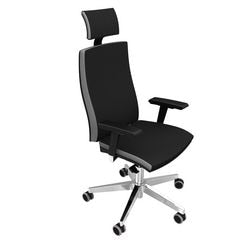 Sedia girevole Bach hammerer vsdp1 tessuto nero
