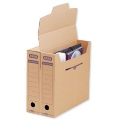 Scatola archivio elba 100421087 a4 marrone 12 pezzi