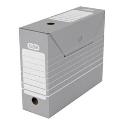 Scatola archivio elba 100552039 a4 grigio 50 pezzi