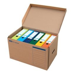 Contenitore System elba 100421143 a4 marrone 10 pezzi
