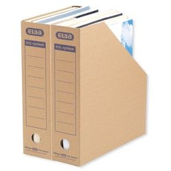 Cassetta portariviste elba tric a4 310x287x78 cm marrone