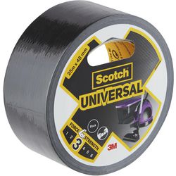 Nastro adesivo universale nero 48 mm