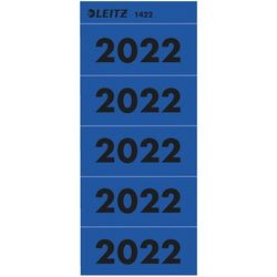 Etichette anno 2022 leitz blu 100 pezzi