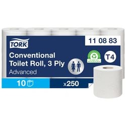 Papel higiénico Tork T4 advanced 3 capas blanco