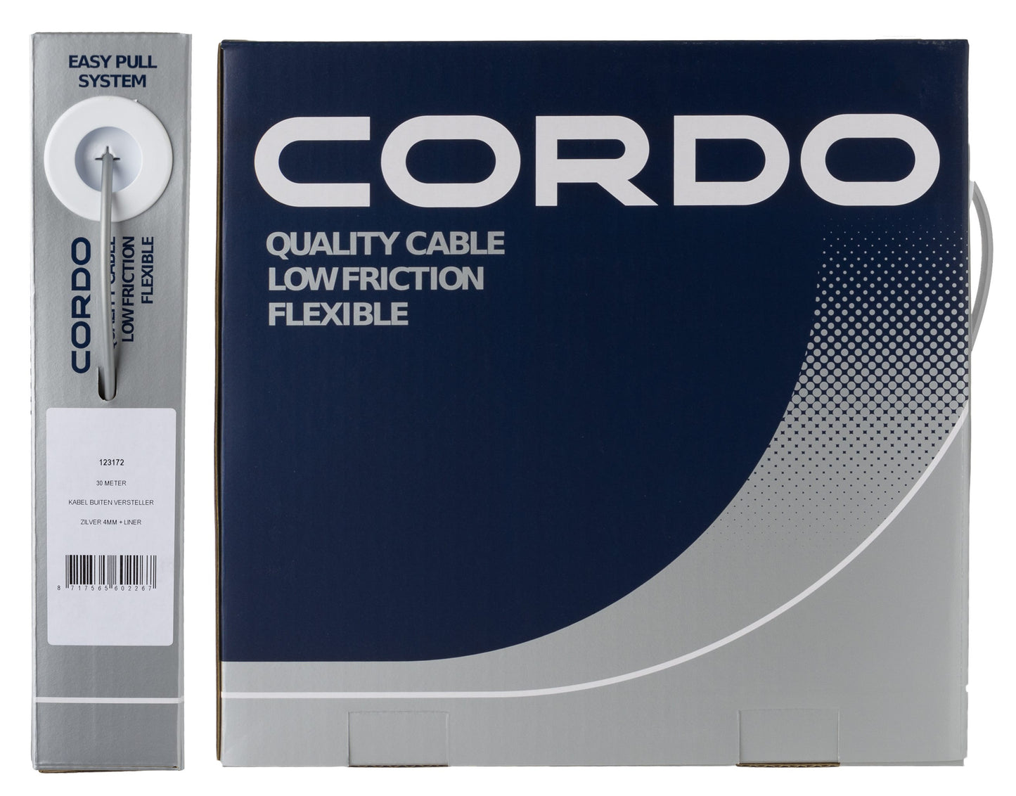 Cable cordo ajustador de cable exterior plateado 4mm 30 metros + forro taller