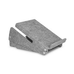 Supporto per laptop grigio
