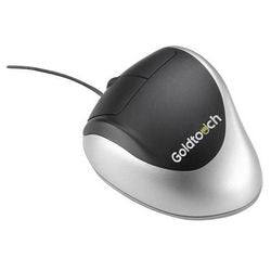 Mouse cablato argento, nero