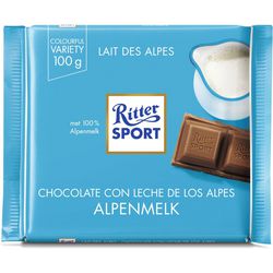 Chocolate ritter sport blue
