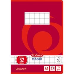 Notepad ro Herlitz A6 32 sheets squared