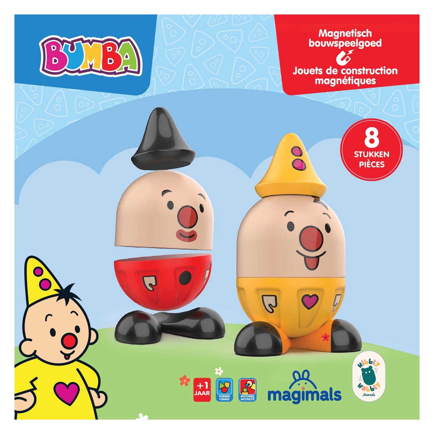 Clics magimals wibbly traballante bumba - 8 pz.