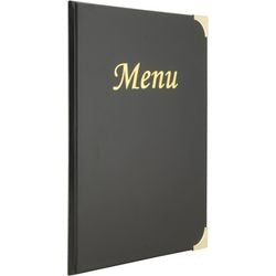 Porta menù nero mc-esa4-blk deflecto
