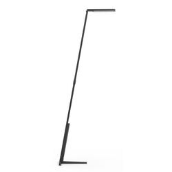 Lampada da terra Luctra da terra nera a batteria 298 x 245 x 1.390 mm