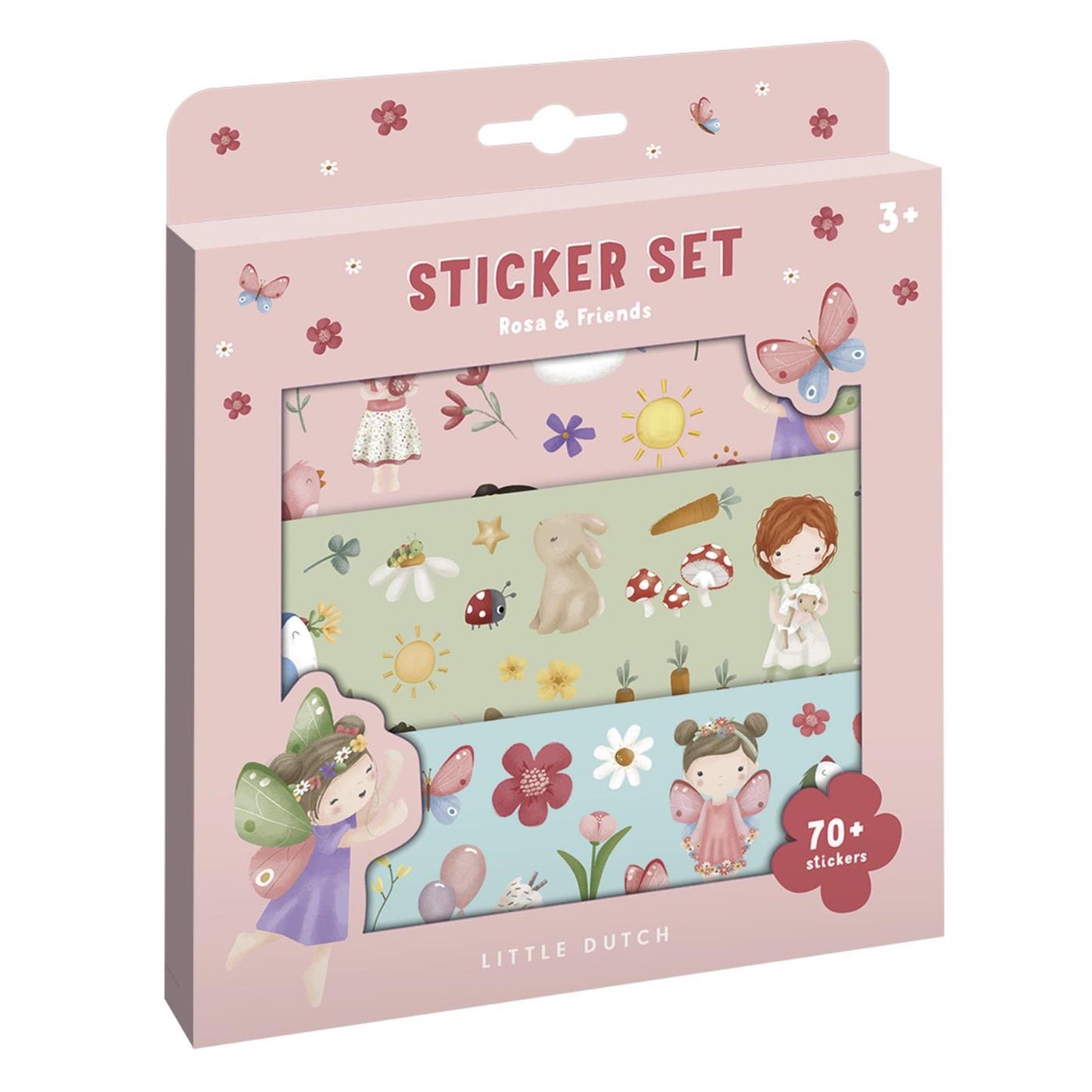Little dutch rosa friends stickerset