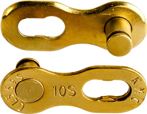 Catena di biciclette KMC Missing Link 10R Gold 5,88 mm