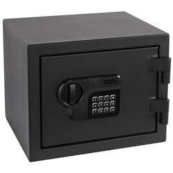Cassaforte di sicurezza pavo nera 300 mm x 300 mm x 381 mm