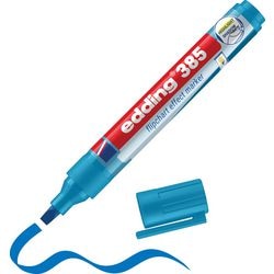 Rotulador para rotafolio efecto edding 385 azul