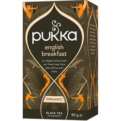 Té negro pukka catering desayuno inglés