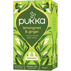 Té pukka catering limoncillo, jengibre