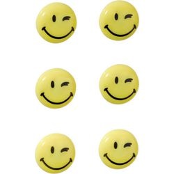 Imanes para pizarra blanca hm30s 6 amarillo 30 mm 0,8 kg