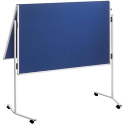 Tablero de presentación franken fieltro no magnético independiente 1200 x 1500 mm