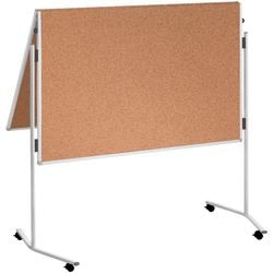 Tabellone per presentazioni Franken Premiumline in sughero 1200 x 1 x 500 mm