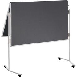 Tablero de presentación franken fieltro no magnético independiente 1200 x 1500 mm