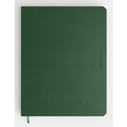 Blocco note De Kempen A5 con rilegatura a righe, copertina morbida verde