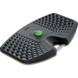 Leitz Ergo Active Balance Board - Balance Board - Tavola oscillante ergonomica - con sfera massaggiante - Grigio scuro