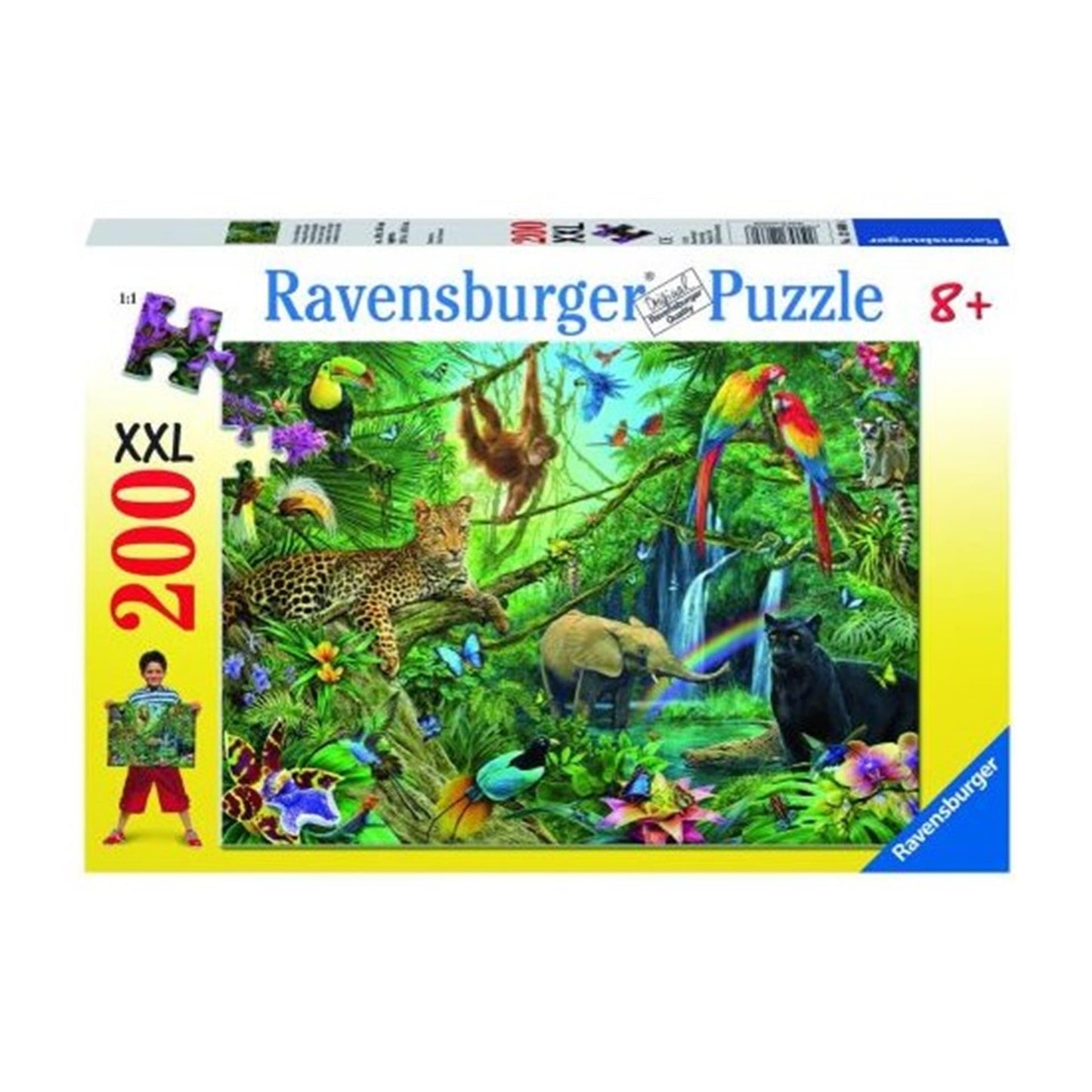 Ravensburger Dieren nella giungla, 200st. Xxl