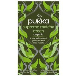 Tè pukka 77013970 supremo matcha verde 20 pezzi