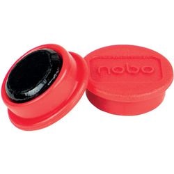 Imanes para pizarra blanca nobo 1915286 rojo 13 mm