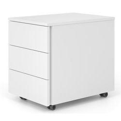 Cajonera móvil VLC30 W W GL aglomerado blanco