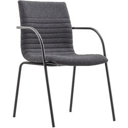 Silla de conferencia Schaveburg atc4-140-gf-bb tela negra
