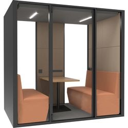 Abi acoustic office cne schenkburg sos-2.0-spr-pod-l-zw nero