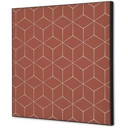 Decorazione murale tessile showdown tfr22w400-set-i17 400 x 400 esagono