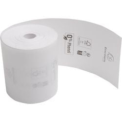 Rollo de caja registradora exacompta 40768e 80 x 72 mm - 76 m blanco