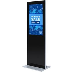 Digital sign silver showdown digital