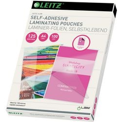 Pk100 bolsas para plastificar tt 16925 leitz