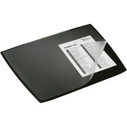 Sottomano da scrivania resistente nero 590 x 470 mm