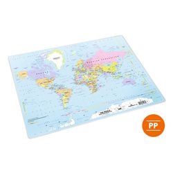 Resistente sottomano da scrivania multicolore 500 x 380 mm