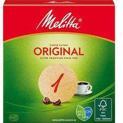 Litta coffee filters me original 95 mm brown 100 pieces